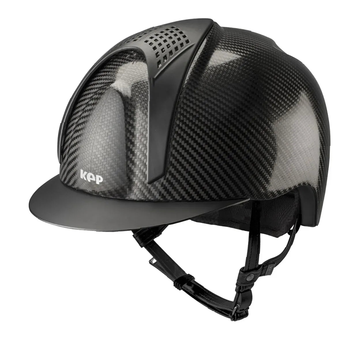 KEP Carbon Shine Riding Helmet 2 Inserts