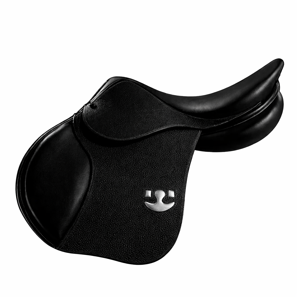 Bruno Delgrange Saddle Virtuose Black 17" Medium 4 x 3M - Espayo Equestrian