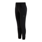 Trolle Ladies Athlete Regular Breeches Knee Grip in Black, competition breeches with silicone knee grip.