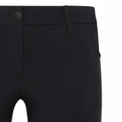 Trolle Ladies Athlete Regular Breeches Knee Grip in Black, competition breeches with silicone knee grip.