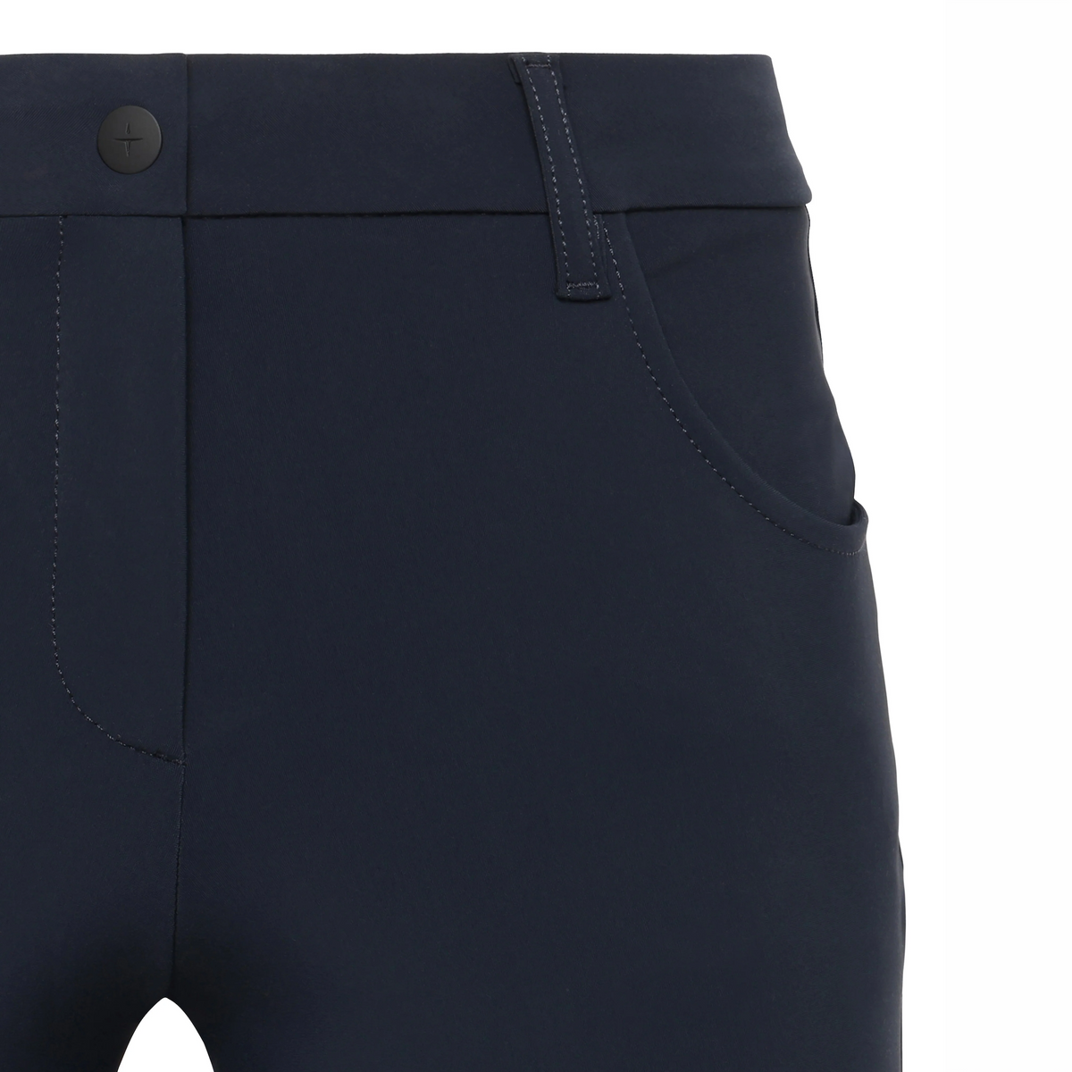 Trolle Ladies Athlete Regular Breeches Knee Grip in Navy, competition breeches with silicone knee grip.