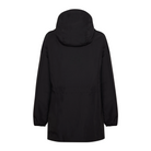 Trolle Ladies Heat-Sealed Breathable Rain Coat in Black, a lightweight waterproof riding coat.
