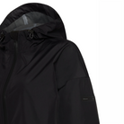 Trolle Ladies Heat-Sealed Breathable Rain Coat in Black, a lightweight waterproof riding coat.