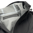 Trolle Ladies Heat-Sealed Breathable Rain Coat in Black, a lightweight waterproof riding coat.