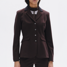 Trolle Ladies Light Tech Class Show Jacket in Terra Brown, a lightweight technical competition show jacket.