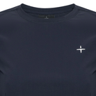 Trolle Ladies Perforated Long Sleeve T-Shirt in Navy, a breathable long sleeve training top.