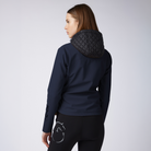 Vestrum Ladies Klosters Softshell Jacket in navy, technical equestrian softshell riding jacket by Vestrum.