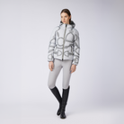 Vestrum Ladies Verbania Puffer Jacket in grey, showing the padded quilted design and smart feminine cut.