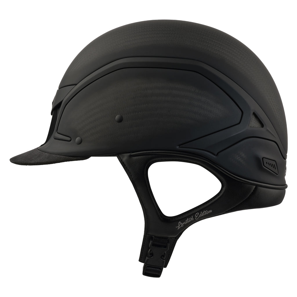 Samshield XJ Darkline Matt Riding Helmet - Espayo Equestrian