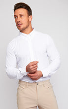 Mens Cavalleria Toscana Long sleeve Guibert Shirt - Espayo Equestrian