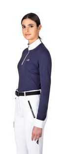 Equiline Ladies Casec Long Sleeve Polo Shirt - Espayo Equestrian