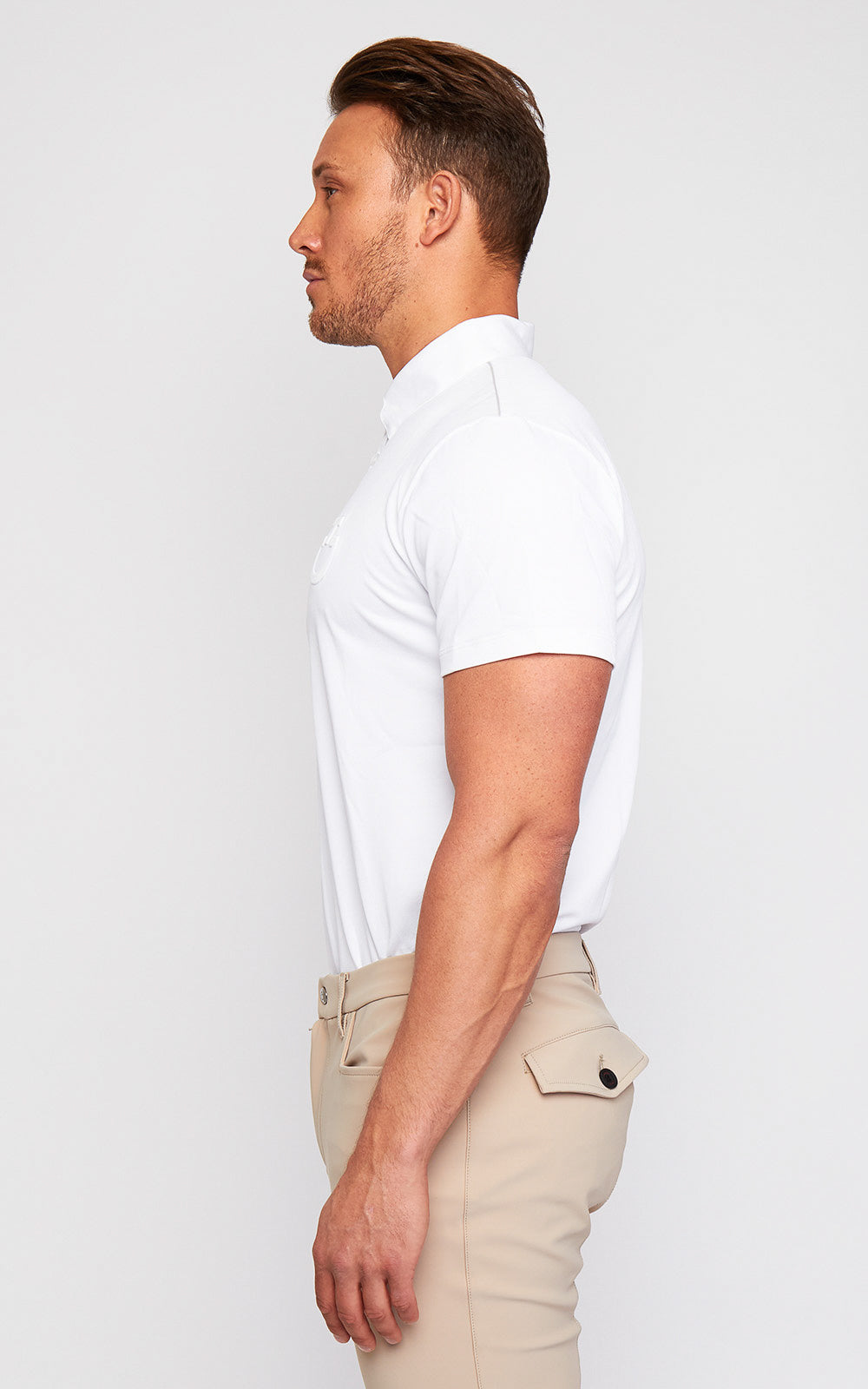 Mens Cavalleria Toscana Piquet Piping Polo - Espayo Equestrian