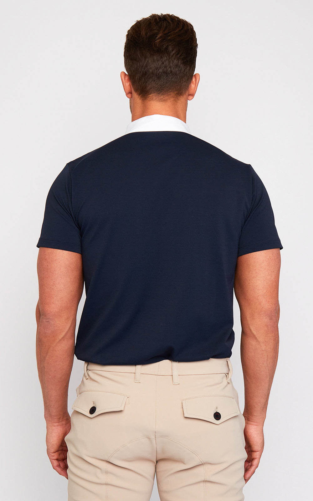 Mens Cavalleria Toscana Piquet Piping Polo - Espayo Equestrian