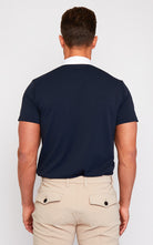 Mens Cavalleria Toscana Piquet Piping Polo - Espayo Equestrian