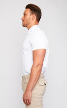 Mens Cavalleria Toscana Competition Polo il Techinal Pique Shirt - Espayo Equestrian