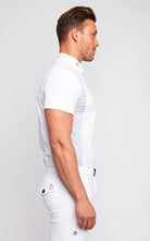 Mens Cavalleria Toscana Cotton Tech Competition Shirt Short Sleeve - Espayo Equestrian