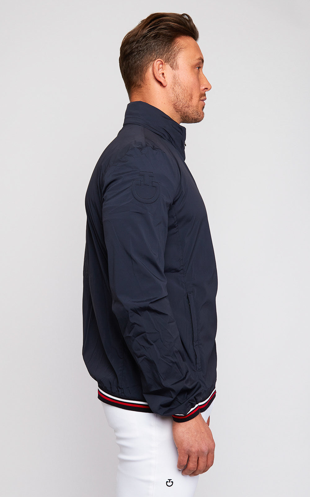 Mens Cavalleria Toscana Nylon Hooded Windbreaker - Espayo Equestrian