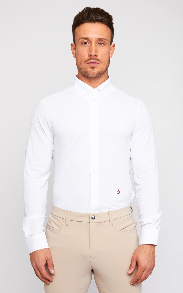 Mens Cavalleria Toscana Long sleeve Guiber T-shirt